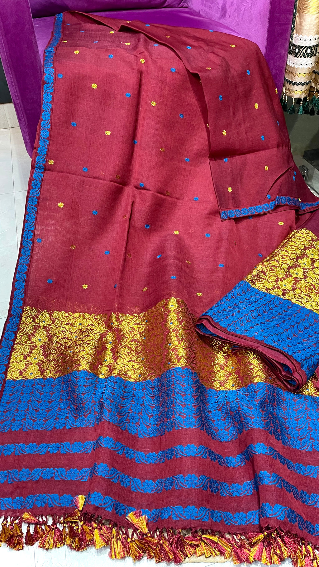 Cotton Kesapat Mekhela Sador
