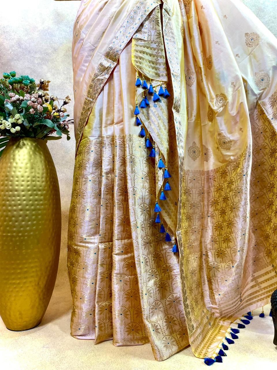 Pure Assam Silk Mekhela Sador