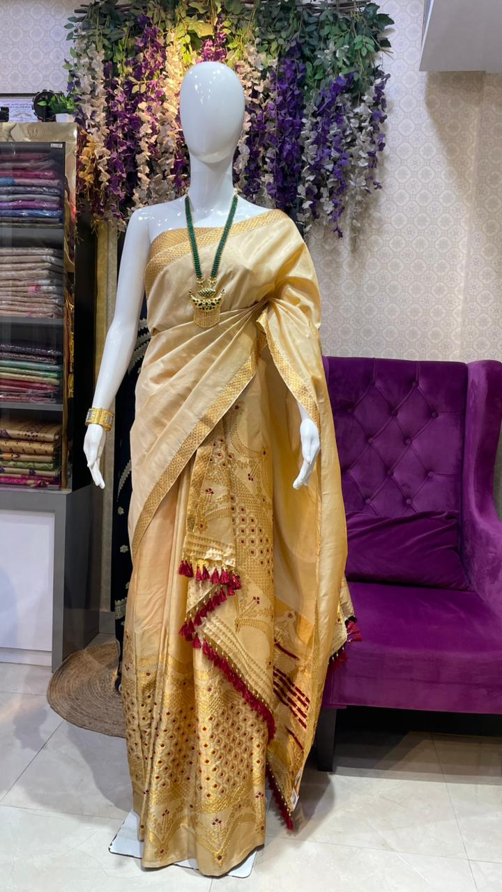 Designer Pure Xualkusi Toss Mekhela Sador